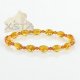 Naturall amber bracelet